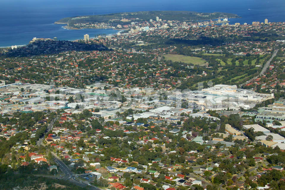 Aerial Image of Beacon Hill to Manly