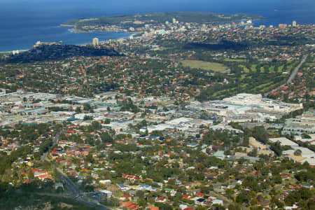 Aerial Image of BEACON HILL TO MANLY.