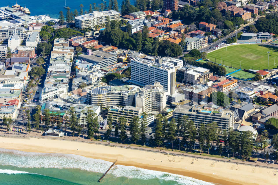 Aerial Image of Manly Corso