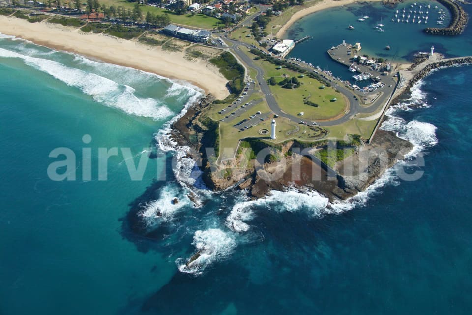 Aerial Image of Flagstaff Point in Wollongong