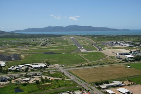 Aerial Image of TOWNSVILLE  INTERNATIONAL AIRPORT.