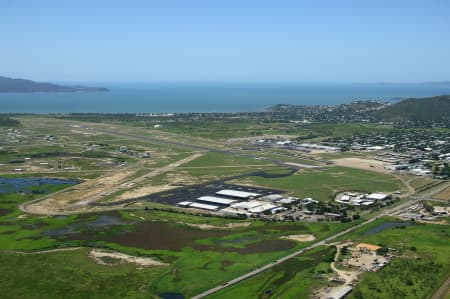 Aerial Image of TOWNSVILLE  INTERNATIONAL AIRPORT.