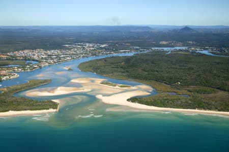Aerial Image of NOOSA INLET NOOSA HEADS QLD