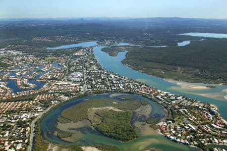 Aerial Image of NOOSAVILLE, SUNSHINE COAST QLD