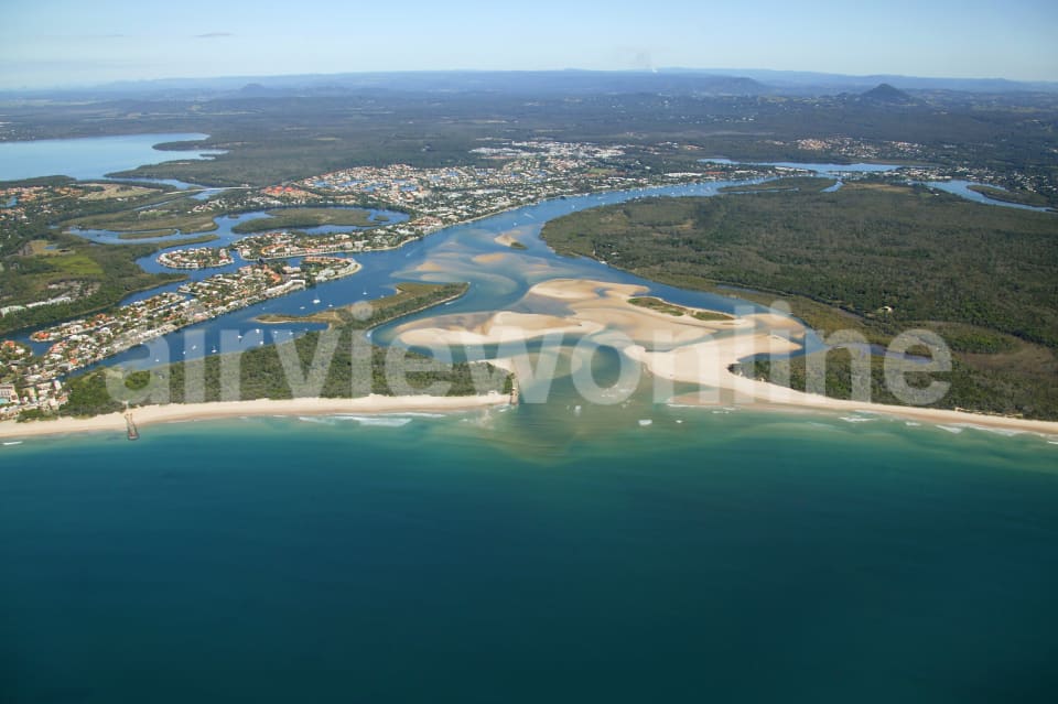 Aerial Image of Noosa Inlet, Queensland