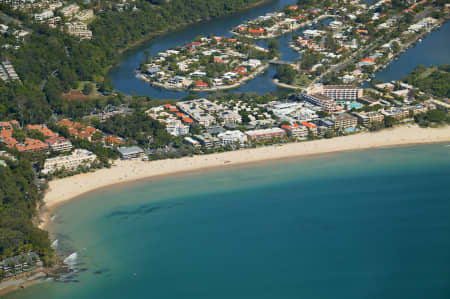 Aerial Image of NOOSA BEACH AND NOOSA HEADS