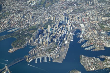 Aerial Image of SYDNEY CBD.