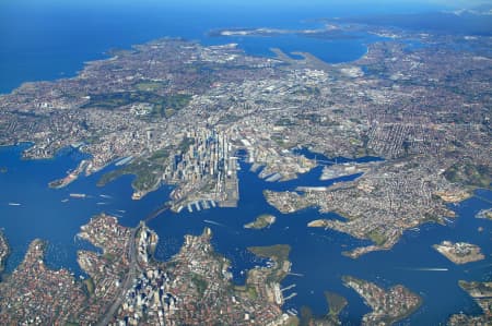 Aerial Image of SYDNEY AERIAL PHOTO