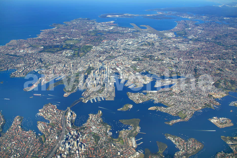 Aerial Image of Sydney Aerial Photo