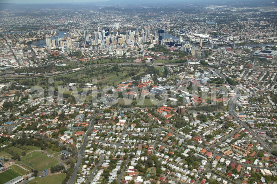 Aerial Image of Kelvin Grove
