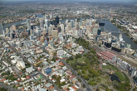Aerial Image of BRISBANE CITY.