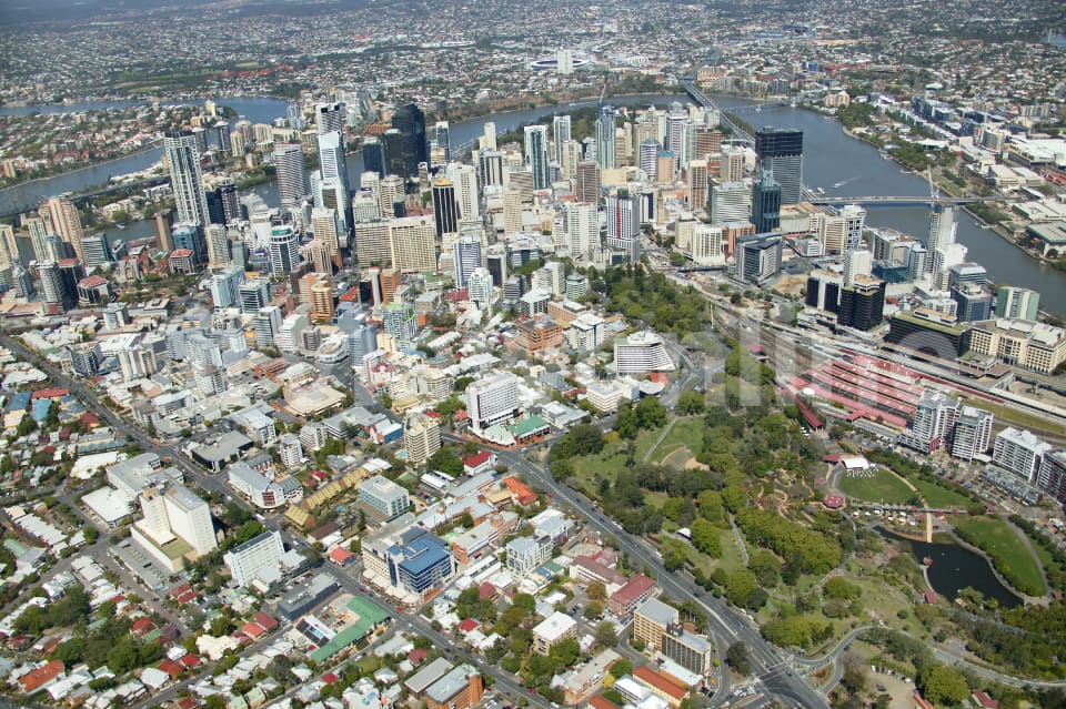 Aerial Image of Brisbane CBD