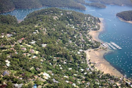 Aerial Image of BAYVIEW AND CHURCH POINT.