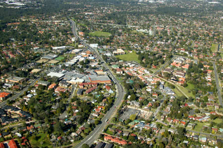 Aerial Image of BAULKHAM HILLS.