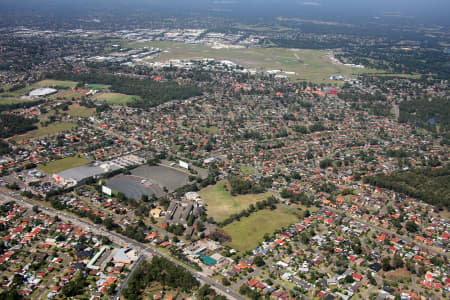Aerial Image of BASS HILL, GEORGES HALL AND BANKSTOWN AIRPORT.