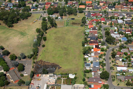 Aerial Image of BASS HIGH SCHOOL, BASS HILL.
