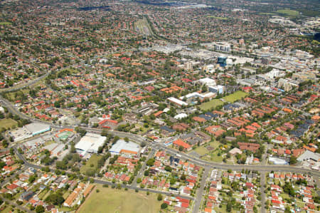 Aerial Image of BANKSTOWN.