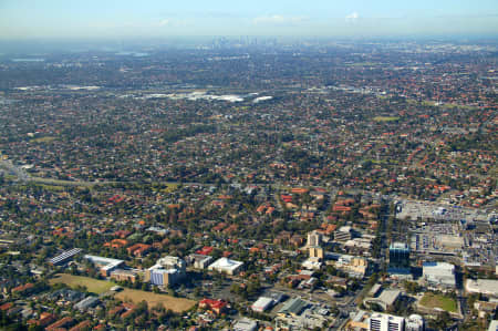 Aerial Image of BANKSTOWN TO SYDNEY\'S CBD.