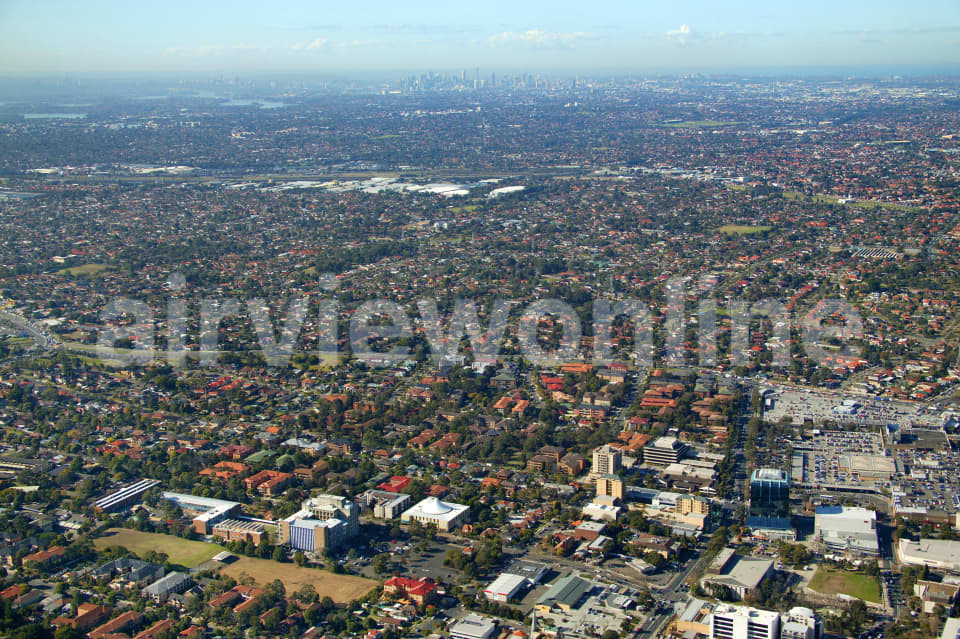 Aerial Image of Bankstown to Sydney\'s CBD