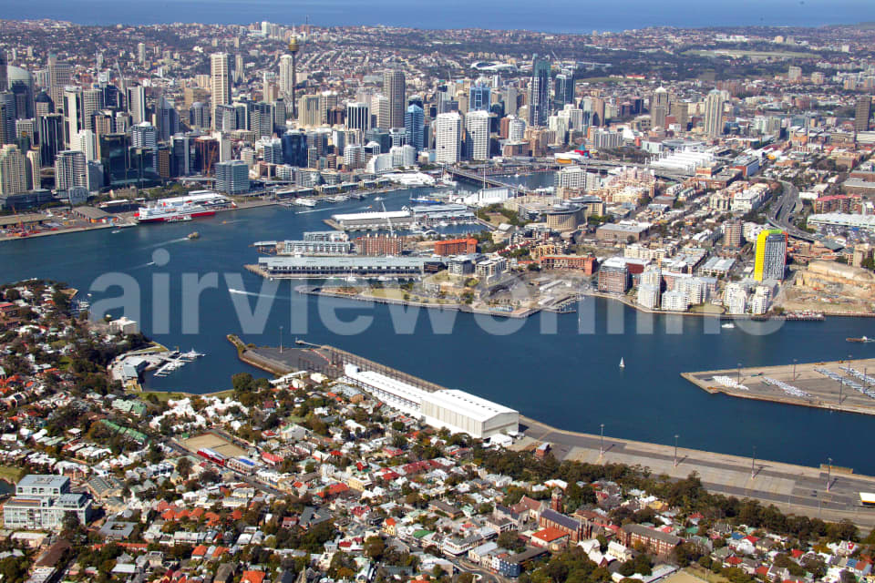 Aerial Image of Balmain to Sydney\'s CBD