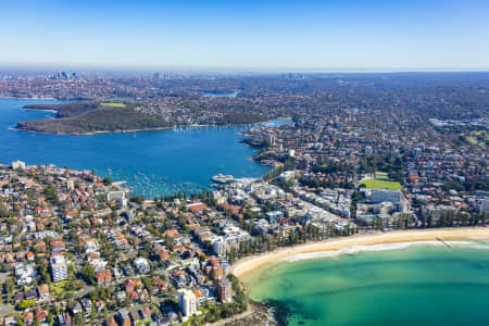 Aerial Image of MANLY