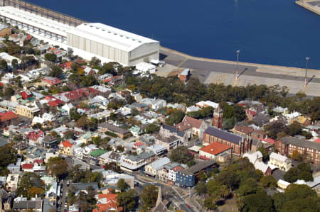 Aerial Image of WHITE BAY PORT, BALMAIN.