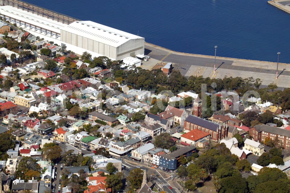 Aerial Image of White Bay Port, Balmain