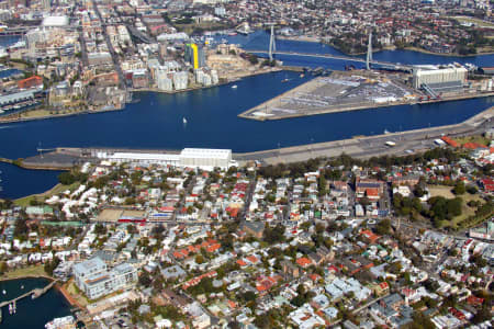 Aerial Image of BALMAIN AND WHITE BAY.