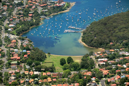 Aerial Image of NORTH HARBOUR, BALGOWLAH.