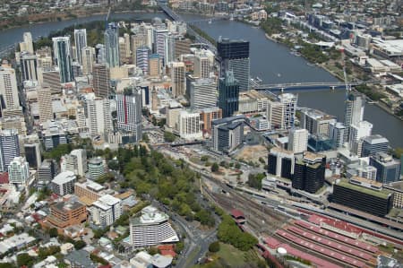 Aerial Image of BRISBANE\'S CBD.