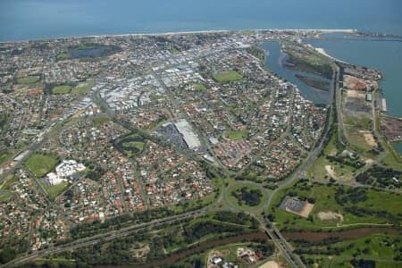 Aerial Image of BUNBURY.