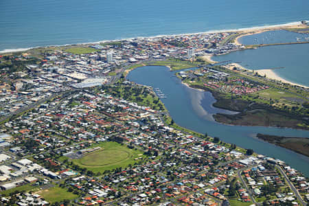 Aerial Image of EAST BUNBURY AND BUNBURY.