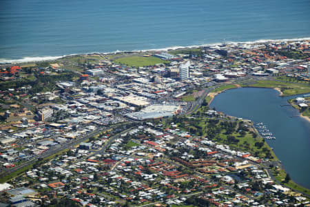 Aerial Image of BUNBURY.