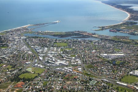 Aerial Image of BUNBURY.