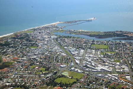 Aerial Image of BUNBURY.