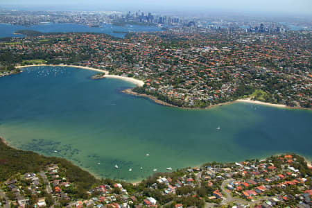 Aerial Image of BALGOWLAH HEIGHTS TO CBD.