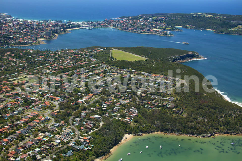 Aerial Image of Balgowlah Heights to Manly