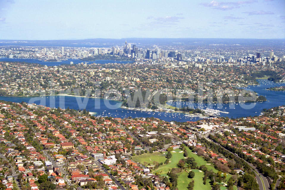 Aerial Image of Balgowlah to the city