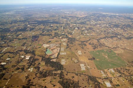 Aerial Image of BADGERYS CREEK LOOKING EAST.