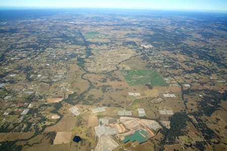 Aerial Image of BADGERYS CREEK.