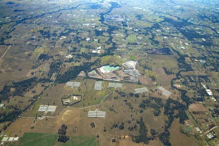 Aerial Image of BADGERYS CREEK LOOKING NORTH EAST.