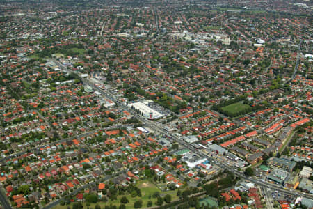 Aerial Image of FIVE DOCK AND ASHFIELD.