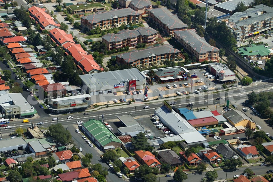 Aerial Image of Closeup of Ashfield