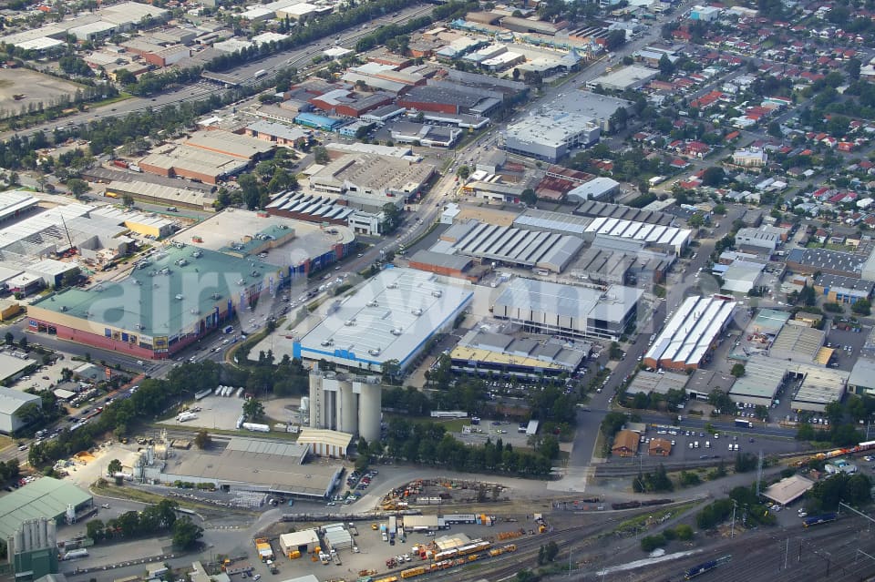 Aerial Image of Industrial Buildings in Auburn