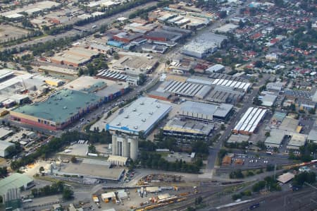 Aerial Image of INDUSTRIAL BUILDINGS IN AUBURN.