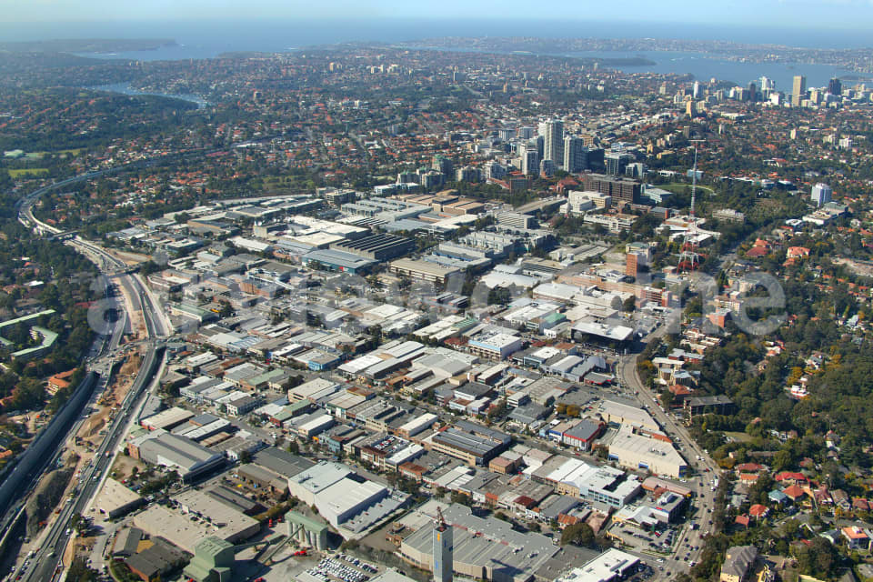 Aerial Image of Artarmon Looking South East