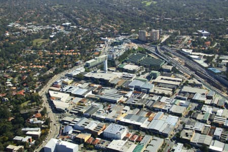 Aerial Image of ARTARMON INDUSTRIAL AREA.