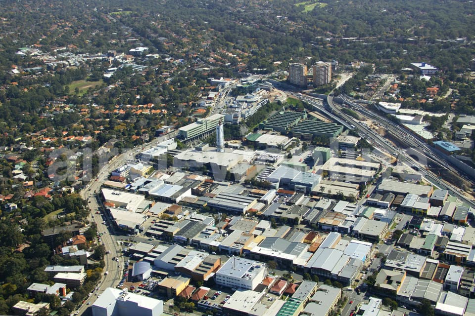 Aerial Image of Artarmon Industrial Area