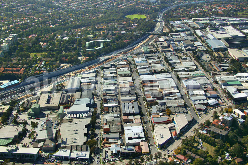 Aerial Image of Artarmon Industrial