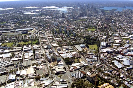 Aerial Image of ALEXANDRIA AND WATERLOO.